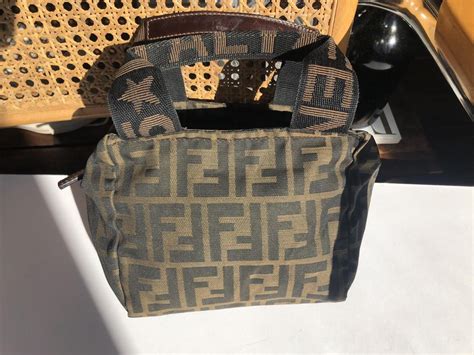 fendi zucca box bag|Fendi zucca shopper.